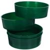 HIAKDOFT 4pcs Multi-use Soil Sieve for Garden Lightweight Mesh Sifting Pan for Soil Rocks and Debris for Gardening Composting and Beach Play view 1