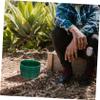HIAKDOFT 4pcs Multi-use Soil Sieve for Garden Lightweight Mesh Sifting Pan for Soil Rocks and Debris for Gardening Composting and Beach Play view 4