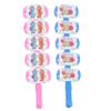 VICASKY 12Pcs Inflatable Hammer for Beach Party Props with Bell Handle Fun Inflatable Decorations for Pool Luau and Tropical Events view 1