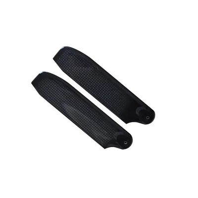 1pair 160mm Carbon Fiber Tail Rotor Blades Fit for RC Helicopter Drone Accessories