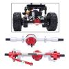 1/16 Front and Rear Axle Set Repair Part Hobby Car DIY Modified Replacement Bridge Shaft Complete Set Replace Parts for C14, Style B view 2
