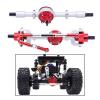 1/16 Front and Rear Axle Set Repair Part Hobby Car DIY Modified Replacement Bridge Shaft Complete Set Replace Parts for C14, Style B view 3