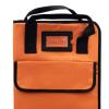 Colaxi Drum Stick Bag Drumstick Handbag Holder Heavy Duty Teens Hold 12 Pair Professional with Large Pockets Storage Bag Mallet Case, Orange view 3