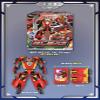 caincosmetic Metal Cardbot S Red Blitz Figure Set view 2