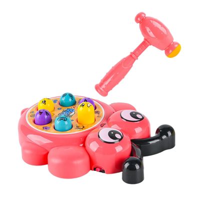 Kisangel 1set Attack Toy for Boys and Girls Fun and Engaging Pounding Game to Hand-Eye Coordination and Muscle Development Design for Interactive Play Batteries Not Included