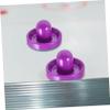 Sosoport 1set Air Hockey Pucks and Ice Hockey Table Accessories Includes and Strikers Felt Pads for Game Rooms and Parties view 4