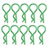 EVTSCAN Remote Control CAR RSHAPE Shell Buckle Body Clip PIN Firm Durable Simple Installation Lightweight for RC CAR (Green) view 1