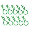 EVTSCAN Remote Control CAR RSHAPE Shell Buckle Body Clip PIN Firm Durable Simple Installation Lightweight for RC CAR (Green) view 2