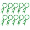EVTSCAN Remote Control CAR RSHAPE Shell Buckle Body Clip PIN Firm Durable Simple Installation Lightweight for RC CAR (Green) view 4