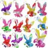 100 Packs Bulk Fidget Bubble Bulk Mini Pop Eagles Aniamls shape Keychain , Holiday Party Favors Supplies Classroom summer Student gifts view 1