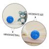 Abaodam 6pcs Mini Basketball Boys and Girls Soft Inflatable Pump Indoor and Encourages Active Fun Develops Coordination and Motor Skills view 3