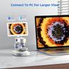 1200x Touchscreen Digital Microscope with Triple Camera view 3