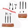 IEUDNS Hand Spade Rake Trowel Mini Gardening Tools with PU Leather Storage Bag Practical Planting Tools for Yard Flower Potting, Black view 2