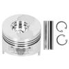 Piston Kit Assembly for Air Cooled 190FB, Alloy Material, Includes Piston, Circlip and Pin, Withstands Temperature and Pressure, Practical Replacement Accessory for Industrial Us view 1