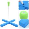 Abaodam Boy Girl's Baseball Training Tee Set Outdoor Practice Stand Base for Boys and Girls Activity Baseball Easy to Clean and Maintain view 3