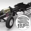 Menolana 1/14 Simulation Suspension Spring RC Dump Truck Steel High Performance,Professional Lightweight Car Accessories RC Car Part, Back Bracket view 3