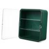 Abaodam Display Case Figures Shelves Protective Design Window Display Easy to Install for Collectibles Home Office and Retail Use view 1