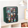 Abaodam Display Case Figures Shelves Protective Design Window Display Easy to Install for Collectibles Home Office and Retail Use view 4