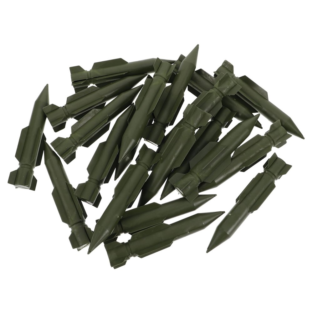 HANABASS 20pcs Rocket Model for Educational Space Shuttle Action Figures Fun Sandbox for Exploration and Learning Activities