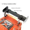 Carbon Fiber Tail Wing Rear for Arrma 6S 1/7 Felony/Infraction,3MM Rear Spoiler Upgrade Replace Part for RC Vehicle Accessories ARA480041,ARA480024(1:7 6S Felony/Infraction-Upgrade Style) view 2