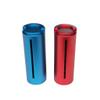 2PCS Packed Blue&Red Color Pool Metal Aluminum Quarter Coin Holder, Spring Loaded, with Transparent Slot, Quarter Coin Dispensers view 1