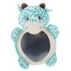 LALADEFIEE Portable Car Mirror Adjustable Rearview Observation Mirror with Adorable Deer Design for Back Seat Safety Lightweight Easy Setup for Monitoring view 1