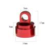 for Traxxas for Slash 2WD 4X4 for VXL for Rustler for Hoss for Stampede 1/10 2667 4pcs Metal Big Bore Shock Caps RC Car Upgrade Parts RC Car DIY Parts(Red) view 2