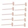 GLEAVI 10pcs Mini Hammers Wood Craft Hammer Ergonomic Handle Diy Tool Safe for Boys and Girls view 1