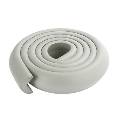 DSWMY Corner Protectors Edge Protector 2Meter Extra Thick Furniture Table Protector Edge Corner Desk Cover Protective Tape Foam Corners Bumper Guard(Gray)