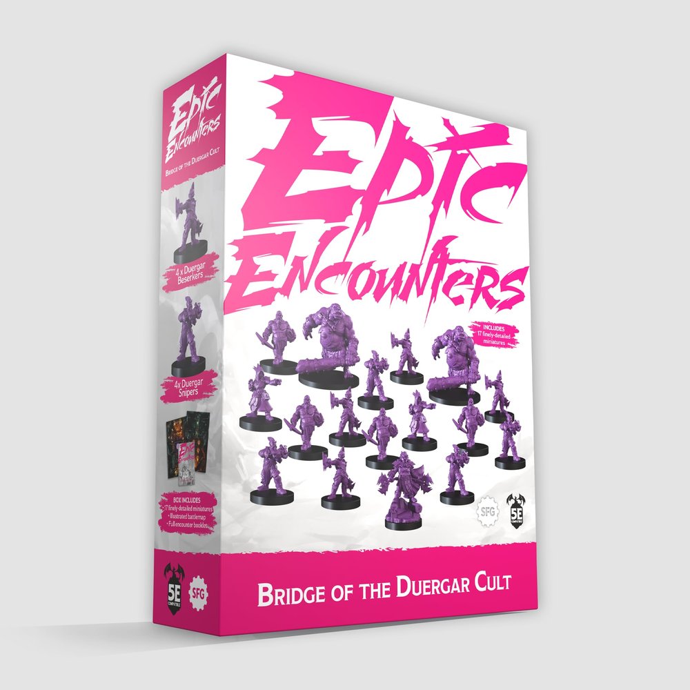 Steamforged Games Epic Encounters: Bridge of The Duergar Cult