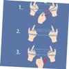 BESPORTBLE 1 Set Finger String for Cooperative Game for Enhancing Dexterity and Communication Skills Educational for Family and School Fun view 4