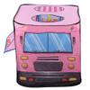 Foldable Children Play Tent, Ice Truck Fire Fighting Police Bus Theme, Children Up Playhouse for Outdoor Outdoor Games, Durable Camping Toy House for Boys Girls view 4