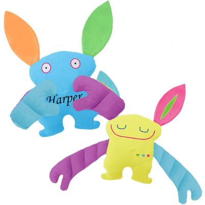 Bumpas Weighted Stuffed Animals Personalized Sensory Toy 3LB Plush for Kids and Adults Long Arms for Hugs Calming Stress Relief Reversible with Custom Name