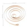 HANABASS Stainless Steel Wind Up Spring for Clockwork Coil Spring for DIY Mini Music Boxes Precision Engineered for Stable Power Output Replacement Part view 2