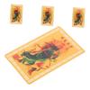 ABOOFAN 4pcs Chinese Taisui Amulet Cards for Wealth Protection Fortune Decor Lightweight Decor for Cultural Significance view 1