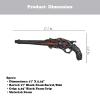 17" Twin Helsingr Houndss Pistols Prop Set Foam Gun Replica for Cosplay, Collection, Roleplaying, Prop, Costume, Halloween, Christmas view 2