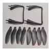 10PCS Fit for S116 MAX Drone Spare Parts Propeller Blade Landing Skids view 1