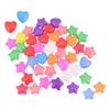 HANABASS 80pcs Strong and Star and Heart Balls Pool Party Pits Beach Balls Bulk Bouncy Boys and Girls Toys view 1