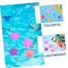 HANABASS 80pcs Strong and Star and Heart Balls Pool Party Pits Beach Balls Bulk Bouncy Boys and Girls Toys view 2