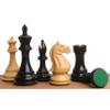 4" Fierce Knight Staunton Chess Set- Chess Pieces Only - Weighted Ebony Wood view 1