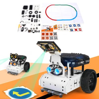 AI Vision Robot, Coding Robot Kit, Support Python Progamming Open Source, Smart Robotic Car, DIY Robot Kit, for 16+ Teens