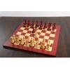4" Fierce Knight Staunton Chess Set- Chess Pieces Only - Weighted Bud Rosewood view 2