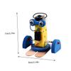 Abaodam 1set DIY Assembly Robot Toy for Boys and Technology Educational Toy Safe Construction Materials view 2