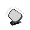 PRETYZOOM 2pcs Adjustable Rear View Mirror Suction Cup Infant Back Safety Mirror for Child Observation view 2