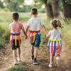 4Pcs Tail-Pulling Game Props for Kids Fun Oxford Fabric Belts for Outdoor Play Enhance Parent-Child Interaction and Logical Thinking view 4