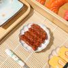 Abaodam 4pcs Artificial Steak Fake Food Props Realistic Cooked Roast Beef Simulation Meat Model for Kitchen Decor Photography Display Barbecue Scene view 2
