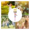 Bubble Sticks  Luminous Bellow  Portable Interactive Games for Children with Garden Bubbles Birthday Easter Christmas Halloween view 4