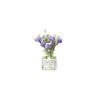 1:6 Scale Miniature Flowers in Vase Set for Dollhouse Displays, Realistic Tiny Floral Arrangements for Train Platforms, Fairy Gardens and Micro Landscapes (D) view 1