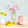 1:6 Scale Miniature Flowers in Vase Set for Dollhouse Displays, Realistic Tiny Floral Arrangements for Train Platforms, Fairy Gardens and Micro Landscapes (D) view 4