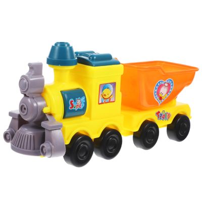 BESPORTBLE 1Set Cartoon Beach Train Fun Digging Tools for Summer Play Includes Castle Mold for Outdoor Beach Parties and Family Bonding Activities